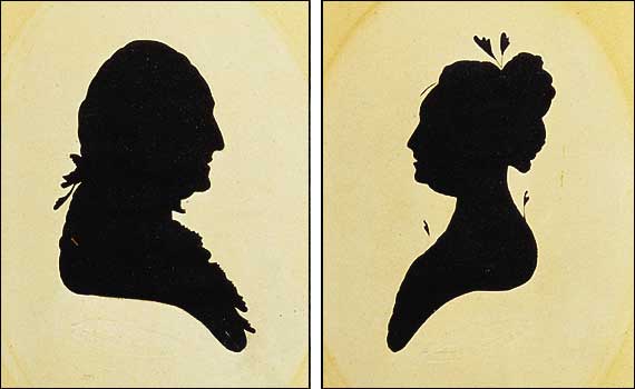 Benjamin Franklin Silhouette