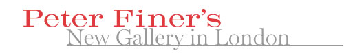 peter finer's new gallery in london