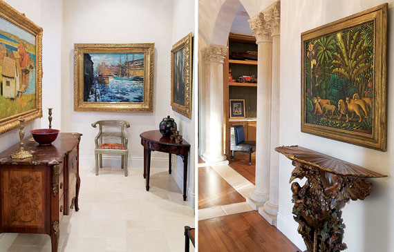 Lifestyle: Mutual Appreciation -- A Florida Collector Displays His Passion for 20th-Century Pennsylvania Impressionists in a Tropical Setting by Gladys Montgomery with photography by Jerry Rabinowitz
