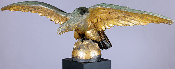 Copper Figural Eagle
