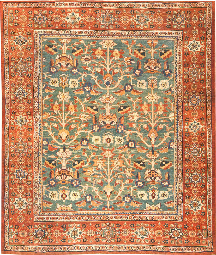 Antique Persian Sultanabad Carpet