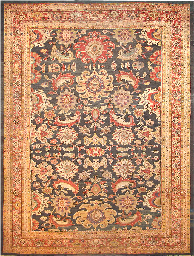 Antique Persian Sultanabad Carpet