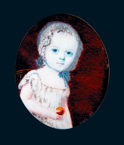 An American Portrait Miniature of Lucy Fillis