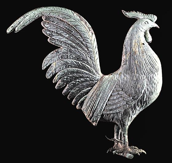 Large Rooster Weathervane