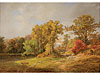 Autumn Landscape with Shepherd, Dog and Sheep