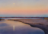 Reflecting Moon: Third Beach Estuary