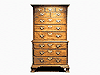 Chippendale Mahogany Chest-on-Chest