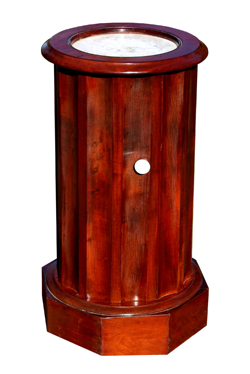 A neo-classical pot cupboard