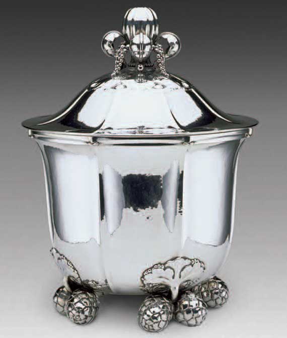 Lidded Wine Cooler Designed by Georg Jensen