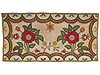 Chenille-Shirred Rug