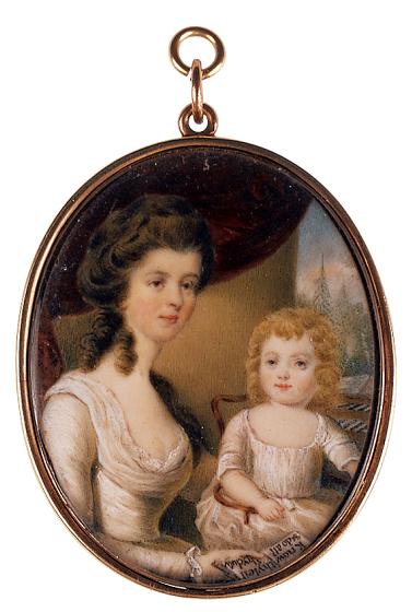 Mrs. William Russell and Child