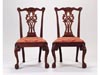 A Rare and Important Pair of Chippendale Mahogany