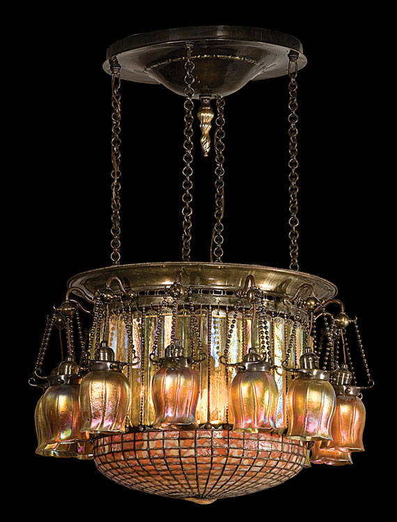 Twelve Light Moorish Chandelier