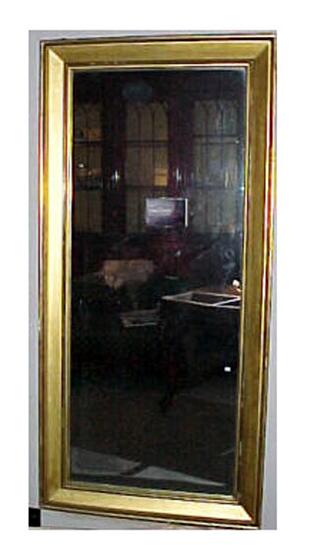 Labeled Gilt Ogee Mirror circa 1830