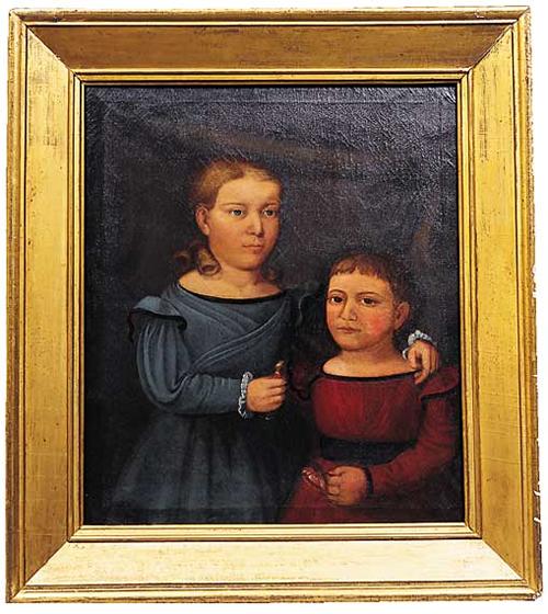 Double Portrait of Children