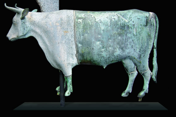Jonathan Howard Steer Weathervane, circa 1850-1860