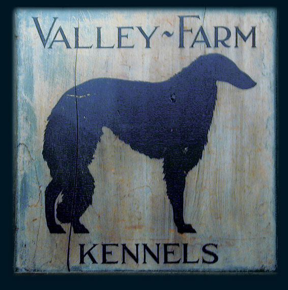 Original Trade Sign of the Famed Valley Farm