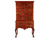 Queen Anne Highboy in Figured Walnut