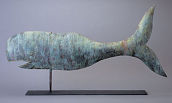 Rare Whale Weathervane
