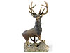Important Carved Stag