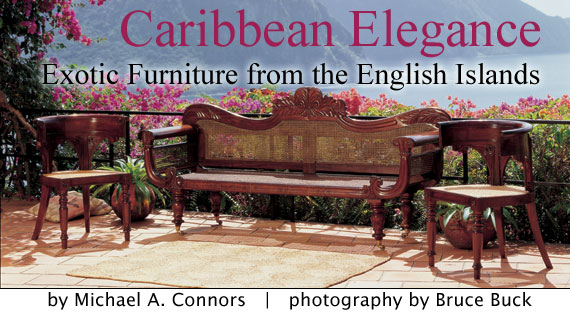 Exotic Furniture from the English Islands by Michael A. Connors from ...