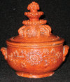 Redware Sugar Bowl