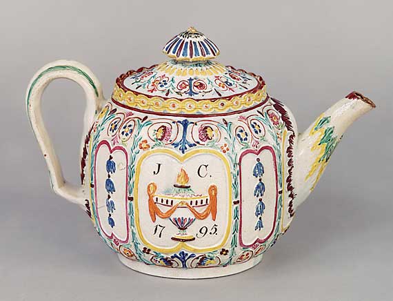 Wonderful  Rare Teapot  Dated 1795