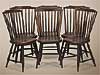 Matched Set of Six Windsor Chairs