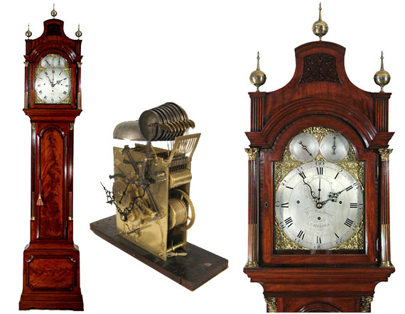 18th century Quarter-striking London clock