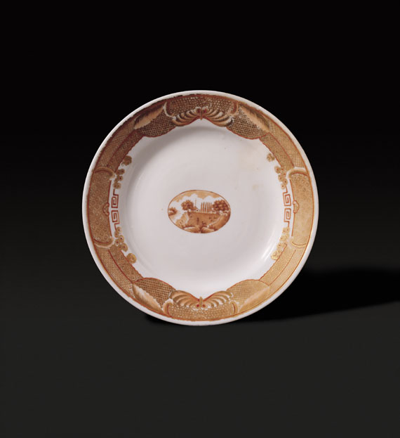 Unusual Chinese Export Plate