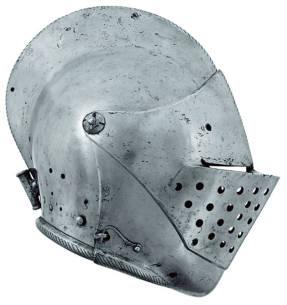 A FINE GERMAN TOURNAMENT HELMET