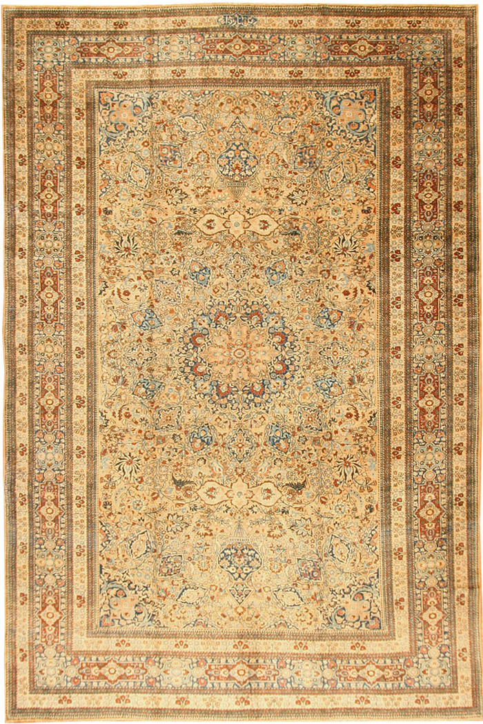 Antique Persian Khorassan Carpet
