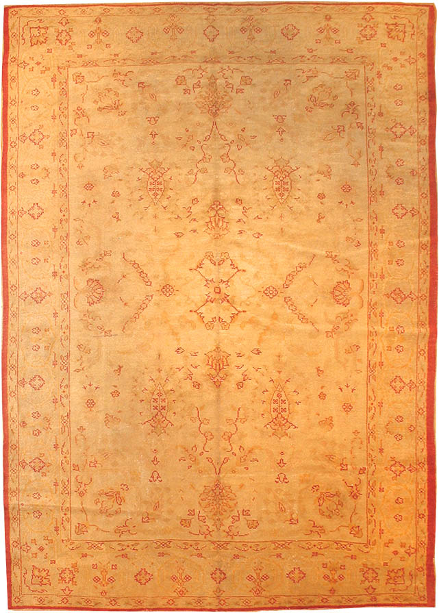 Antique Oushak Turkish Carpet