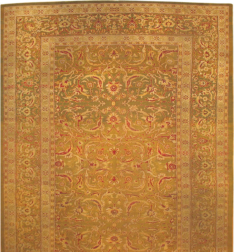 Antique Amritsar Oriental Carpet