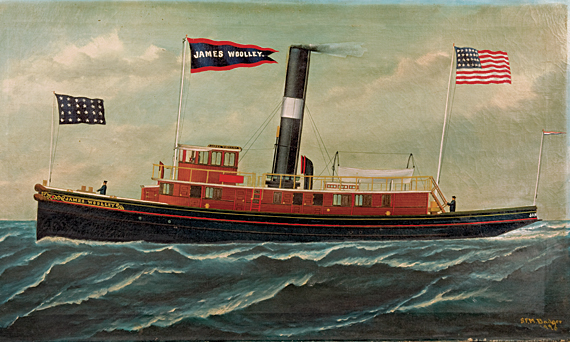 Tugboat JAMES WOOLLEY