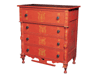 Paint-Decorated Chest of Drawers