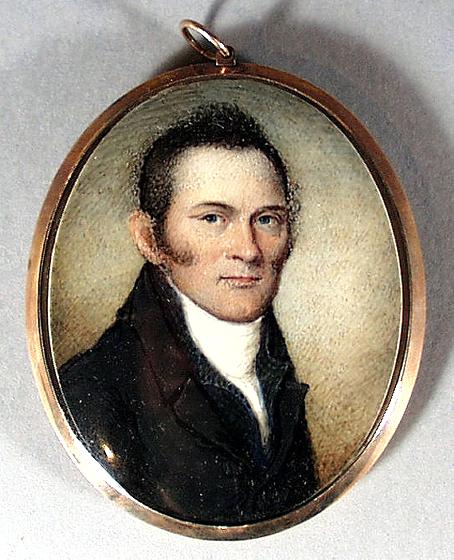 Portrait Miniature of Captain Samuel Rea