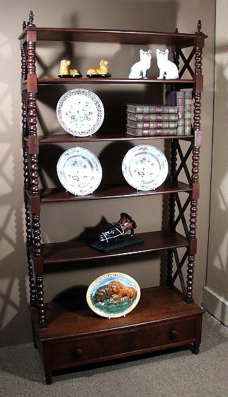 An American Open Bookcase