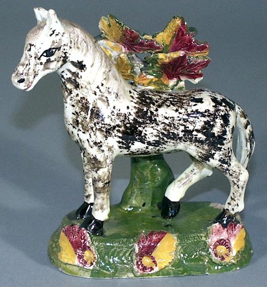 Rare Scottish Pottery Pony