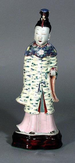 18th Century Chinese Figure of a Lady Immortal