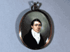Rare American Portrait Miniature of a Gentleman