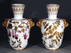 Pair of Royal Derby Porcelain Vases