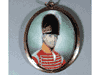 British Portrait Miniature Of A Major General