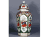First Period Worcester Porcelain Hexagonal Vase