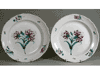 Pair of French Faience Plates