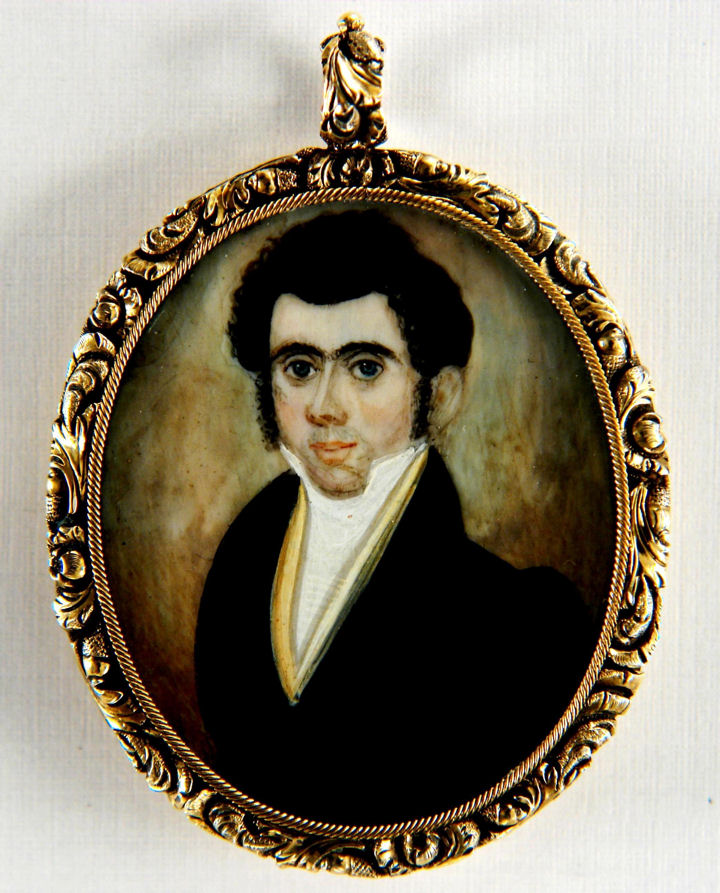 Quaker Gentleman Joel White, By Abraham Parsell, Circa 1830