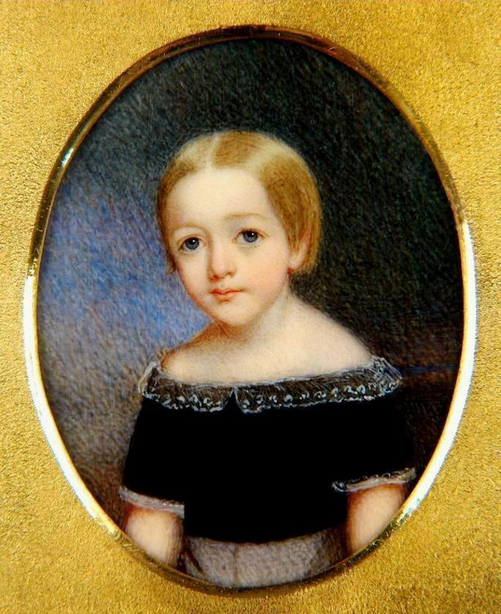 Child of the Hillhouse Family, By John Carlin, Circa 1840