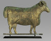 Copper Ram Weathervane