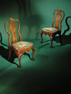 Pair of Antique English, George I Walnut Side Chairs