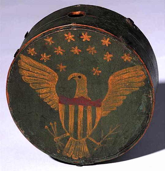 Decorated Militia Canteen